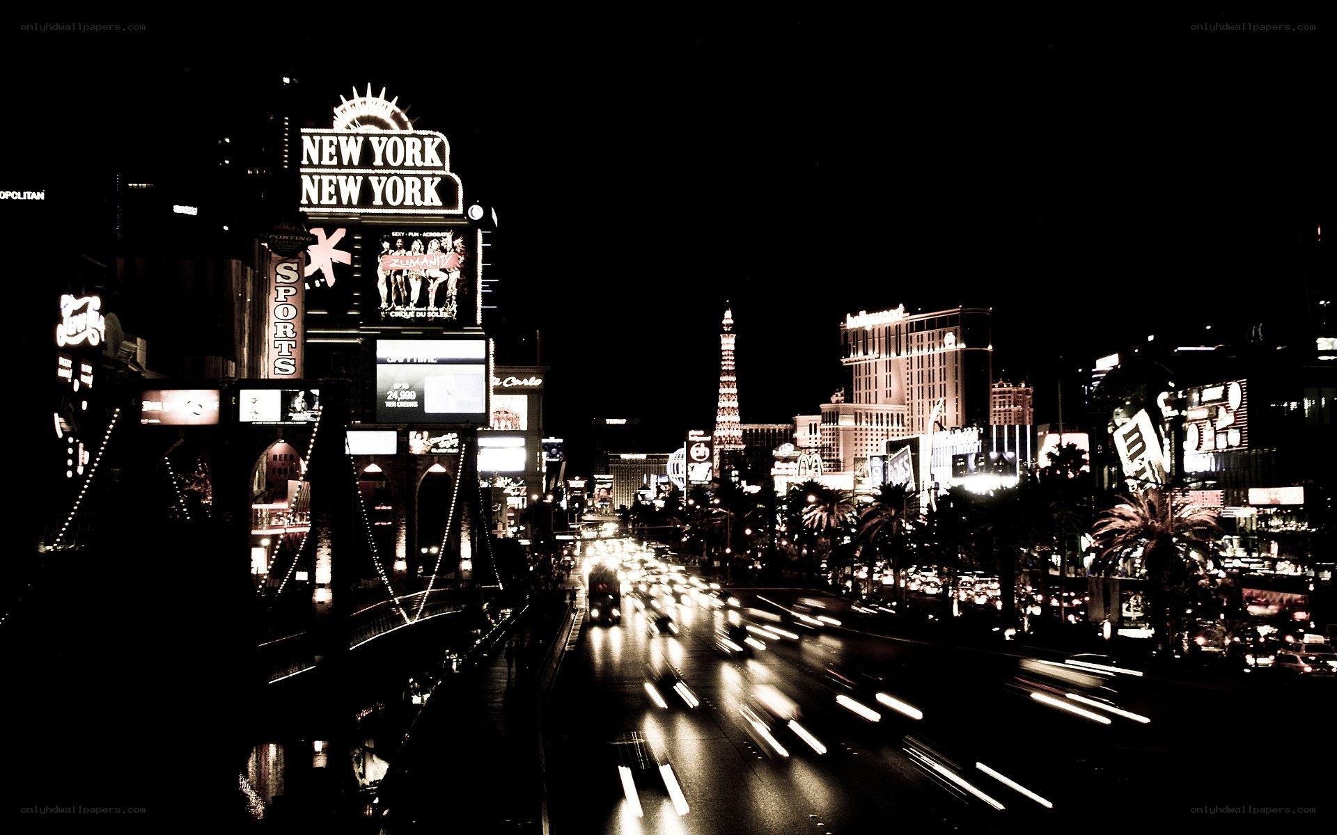 Las Vegas at night