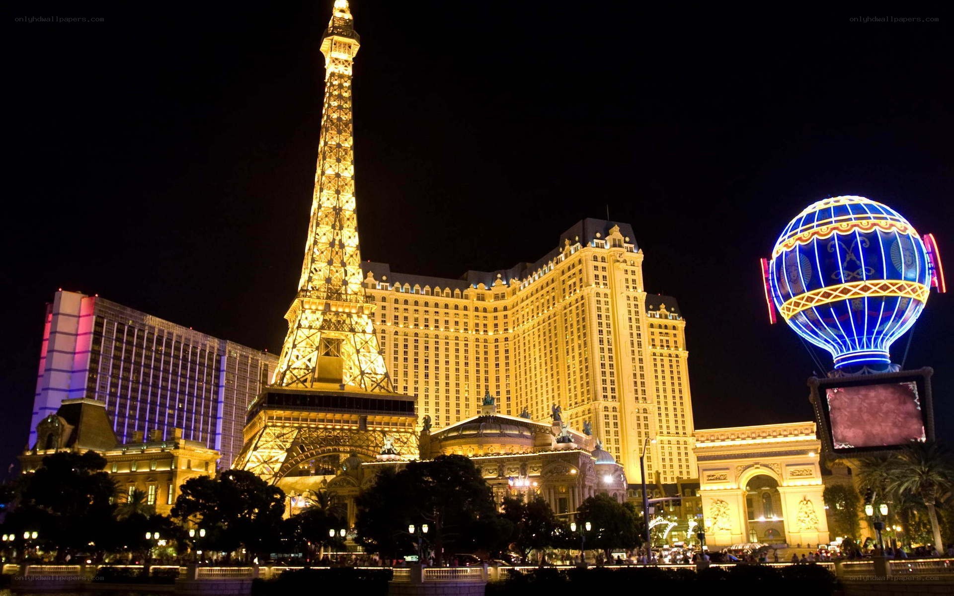 Las Vegas at night