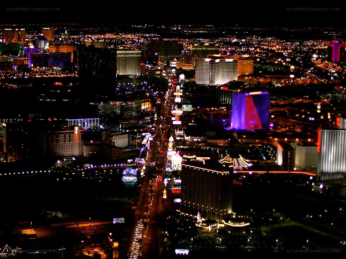 Las Vegas at night