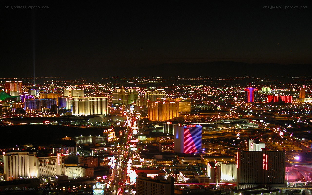 Las Vegas at night
