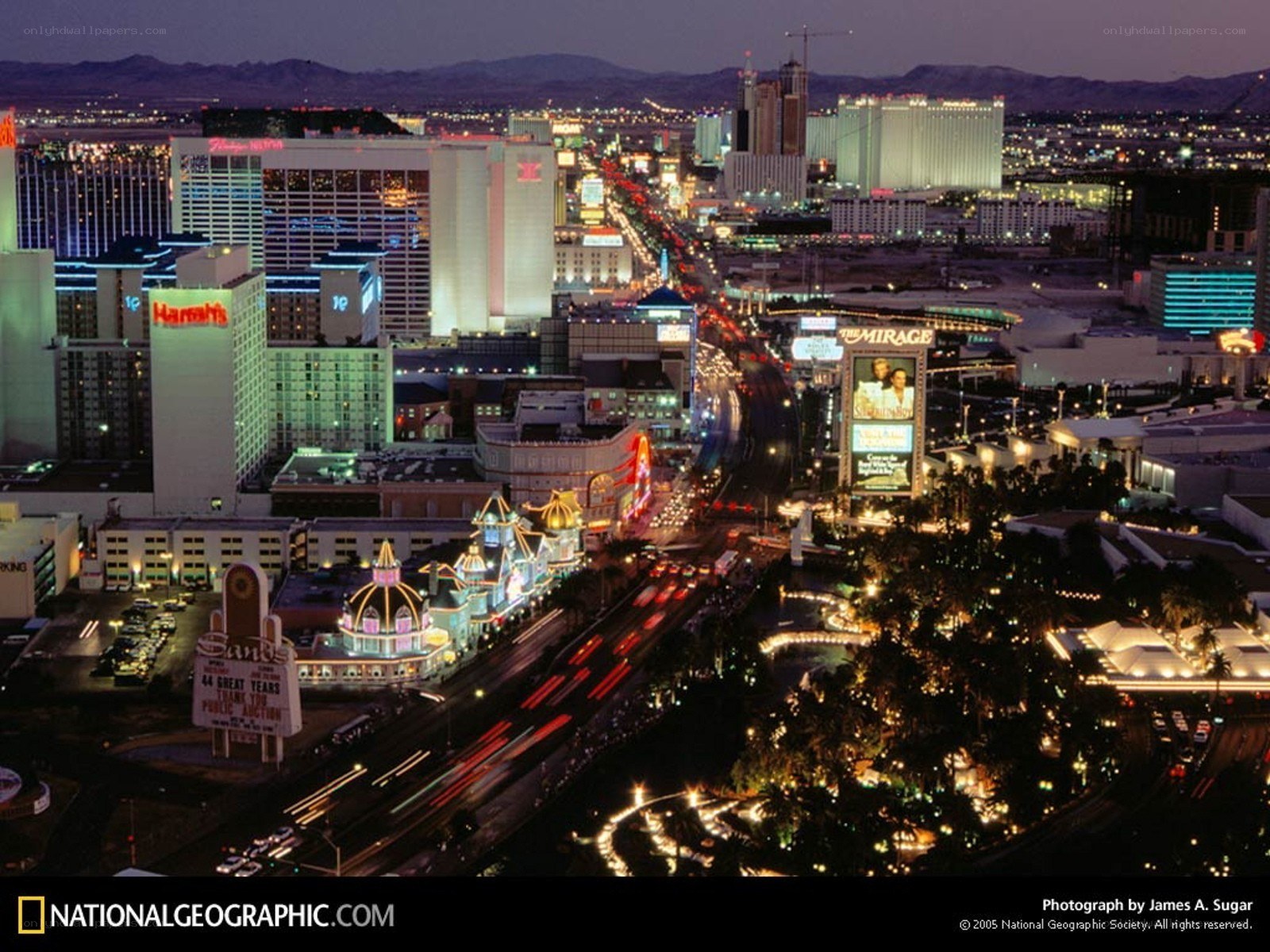 Las Vegas at night