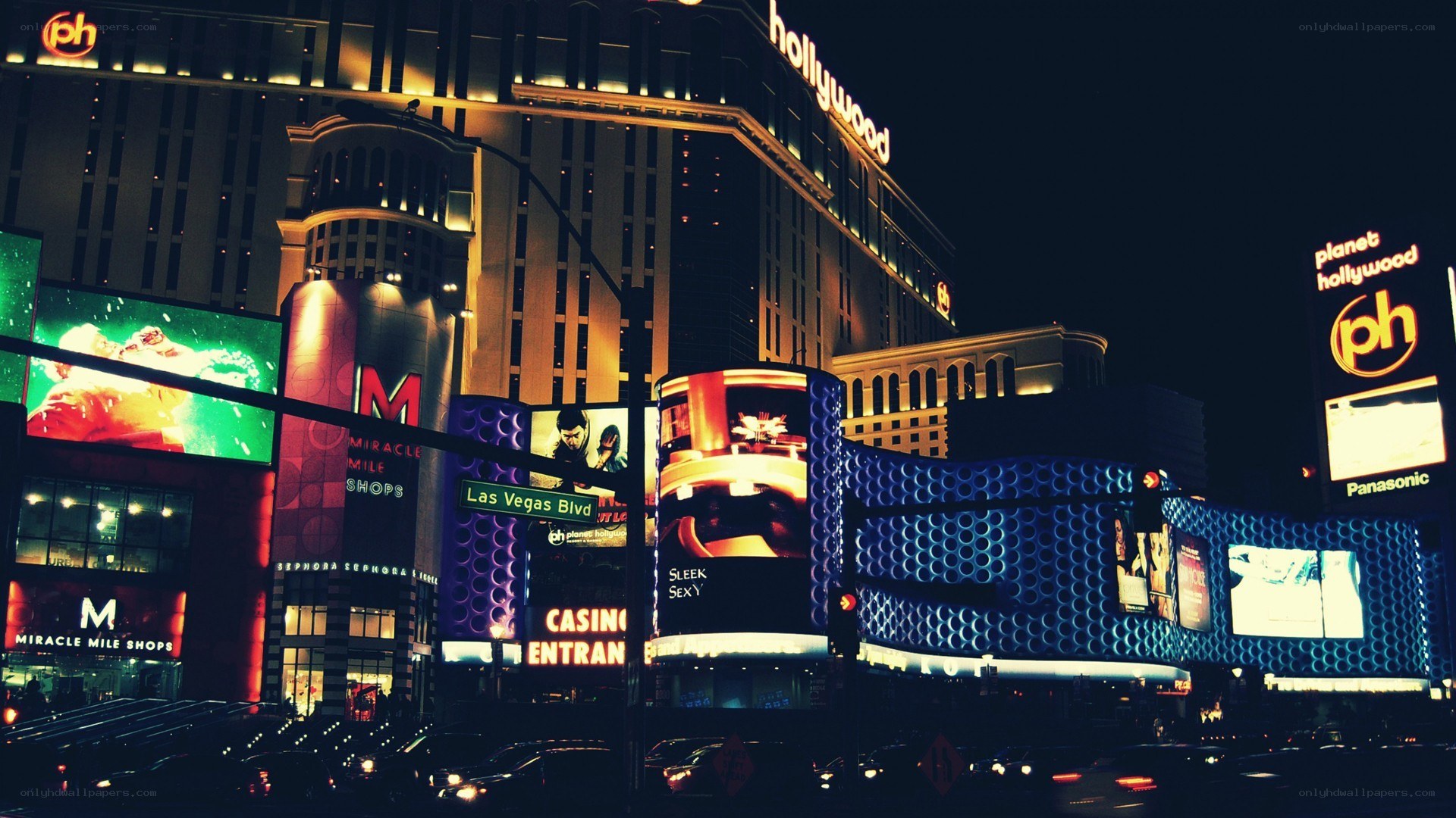 Las Vegas at night