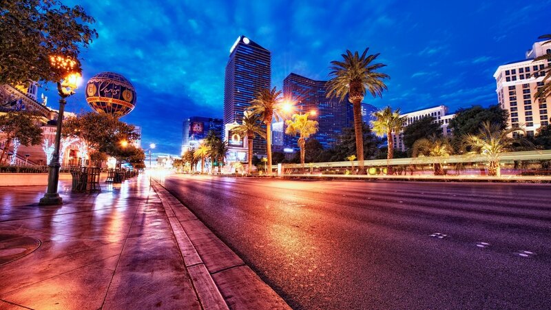 Las Vegas Boulevard at Night