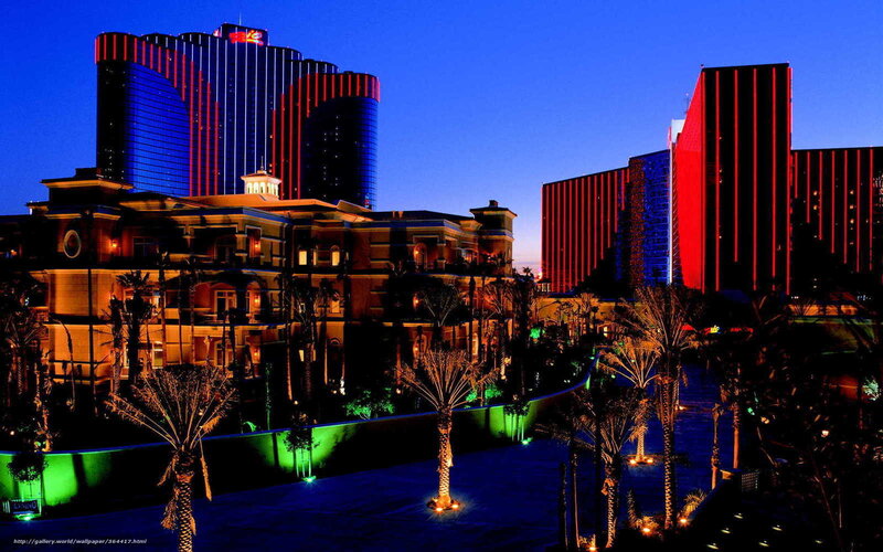 Las Vegas Hotel Complex — Blue
