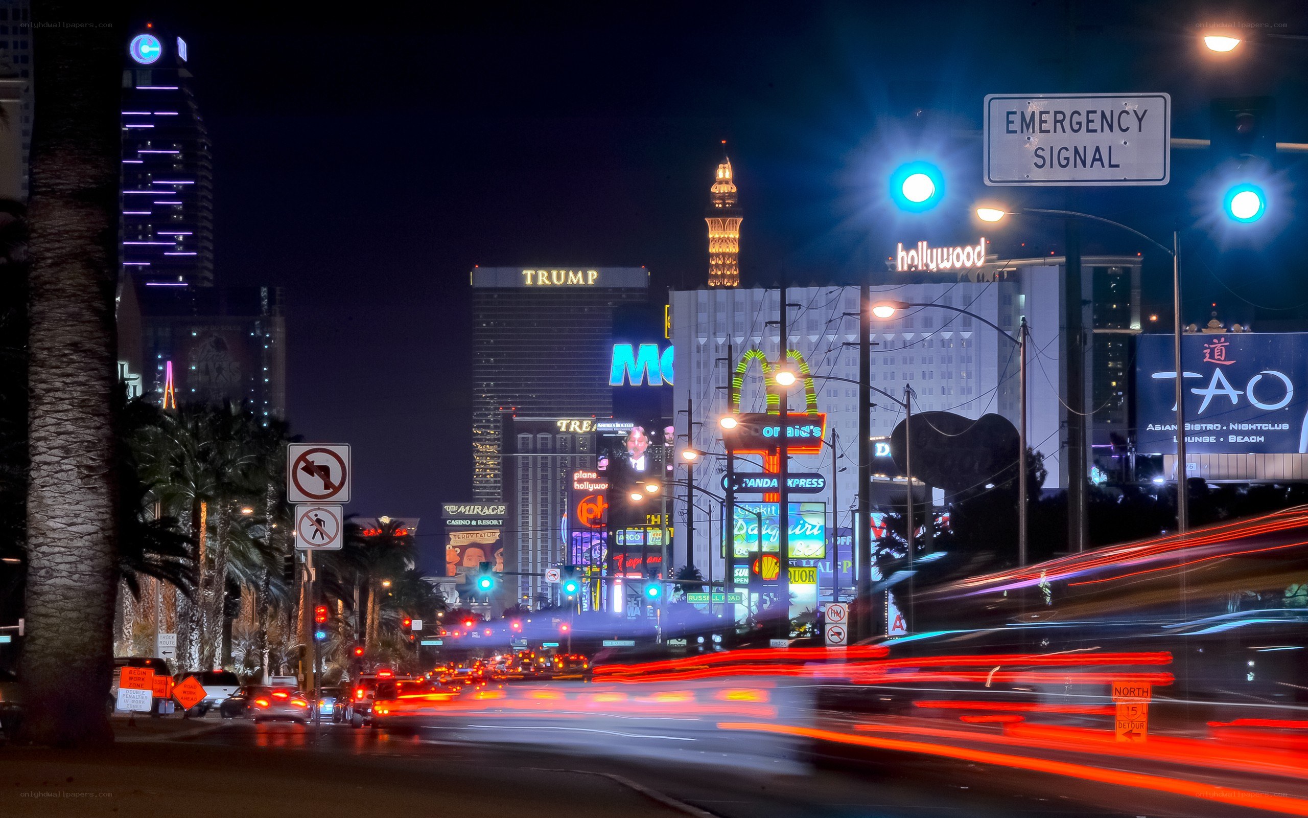 Las Vegas night scene