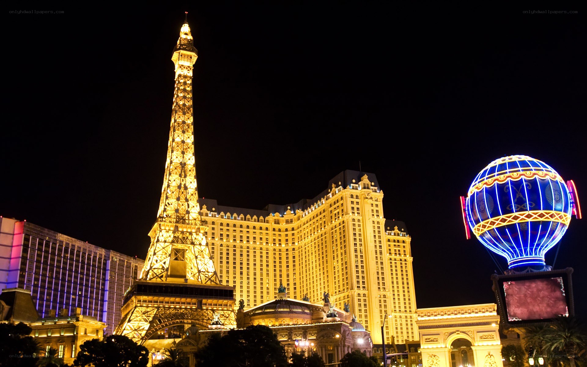 Las Vegas night scene