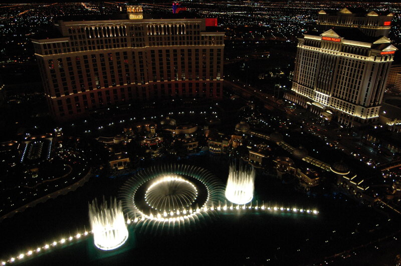 Las Vegas night skyline