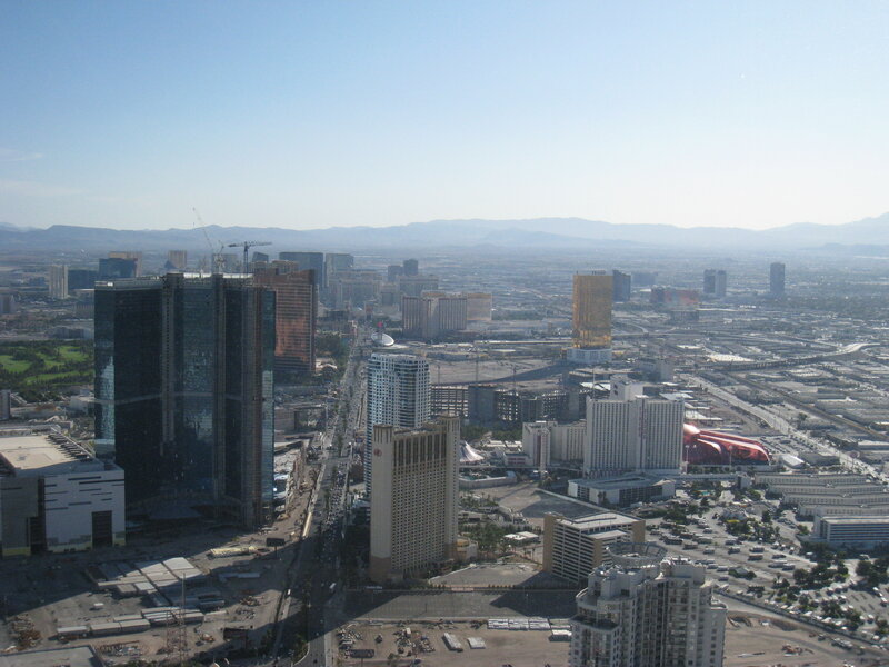Las Vegas Skyline — Blue