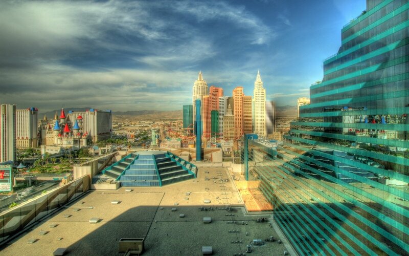 Las Vegas skyline view