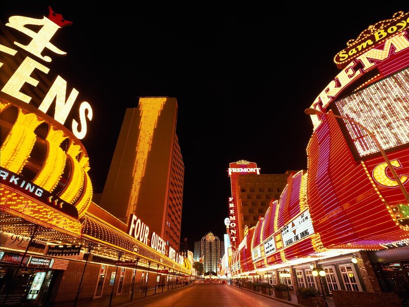 Las Vegas Street at Night