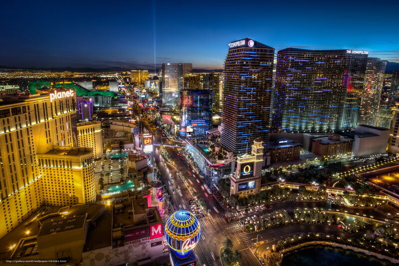 Las Vegas Strip at night