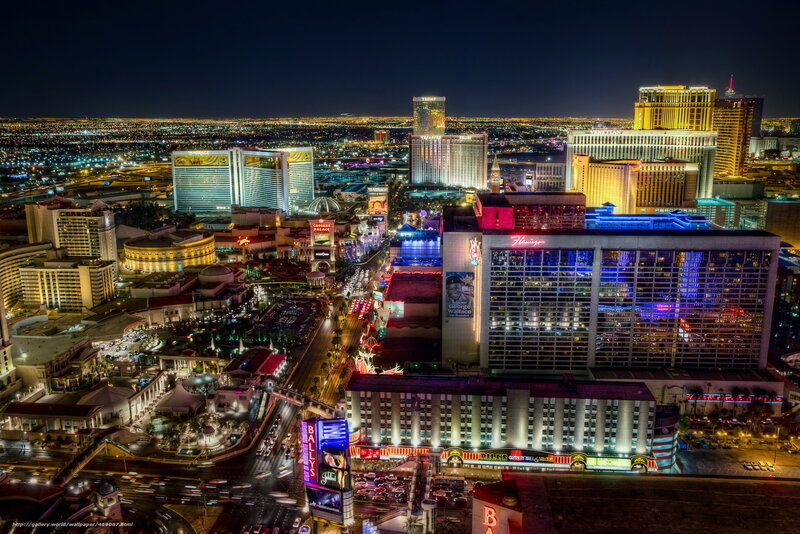 Las Vegas Strip at night
