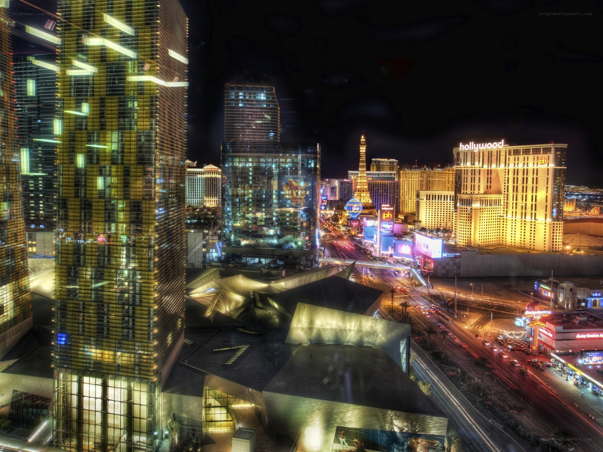 Las Vegas Strip at night