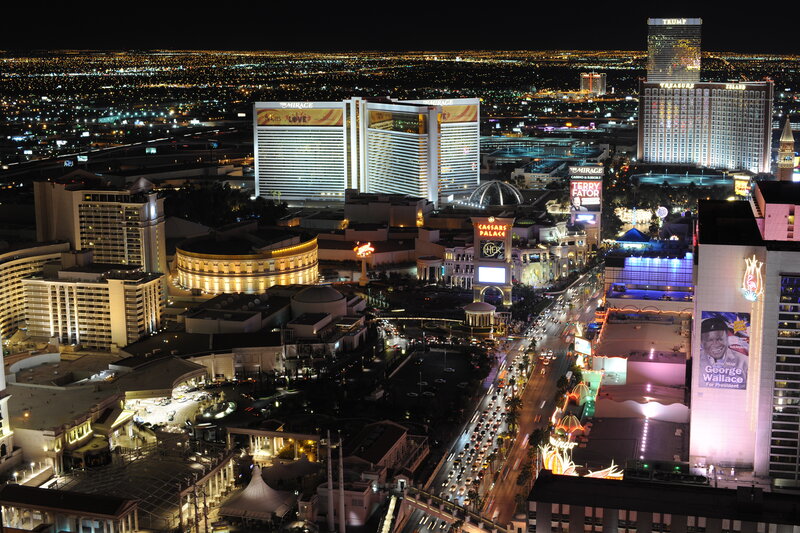 Las Vegas Strip at night