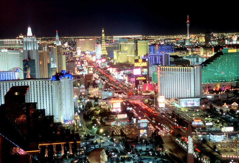 Las Vegas Strip at night