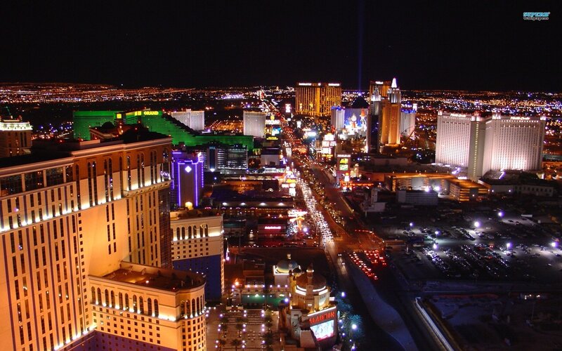 Las Vegas Strip at night