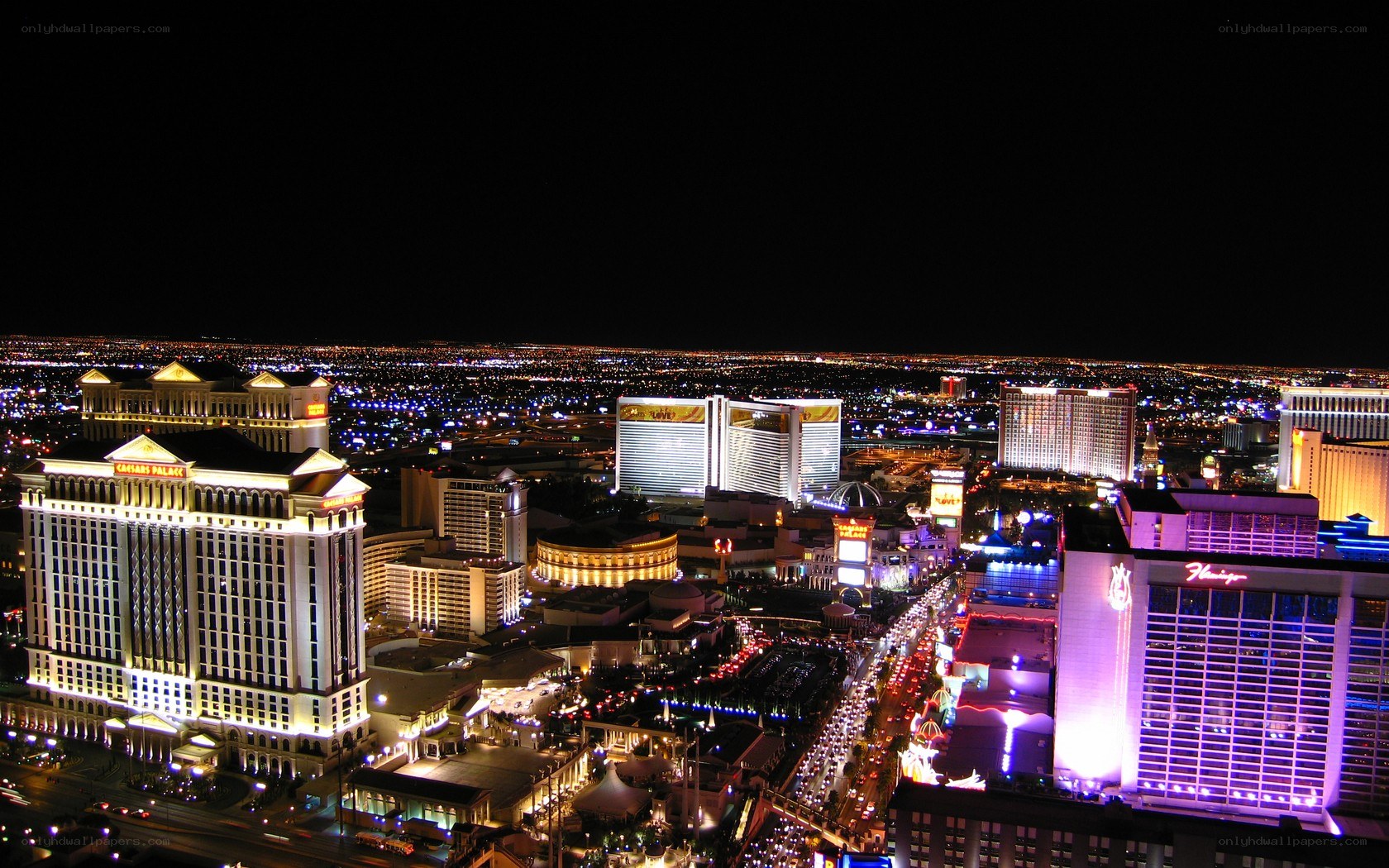 Las Vegas Strip at night