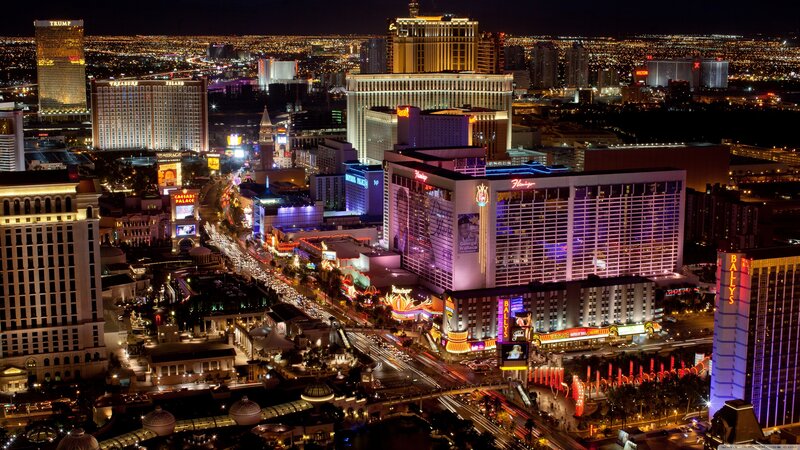 Las Vegas Strip at night