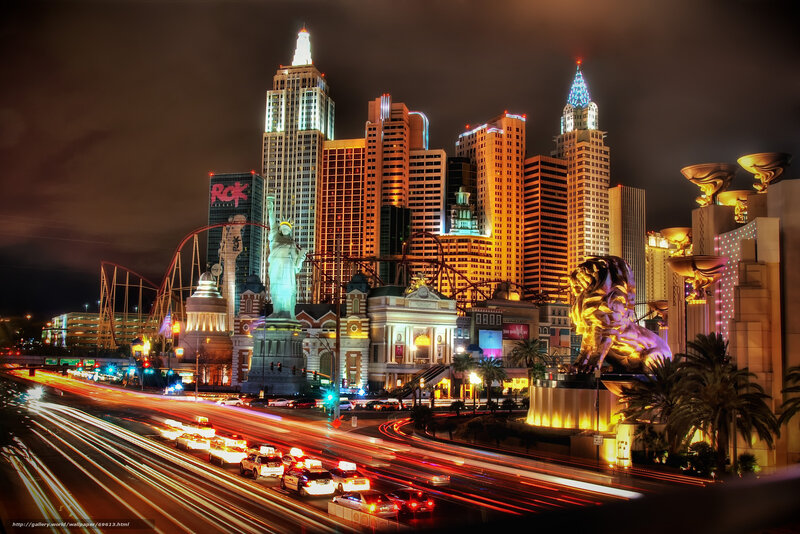 Las Vegas Strip at night