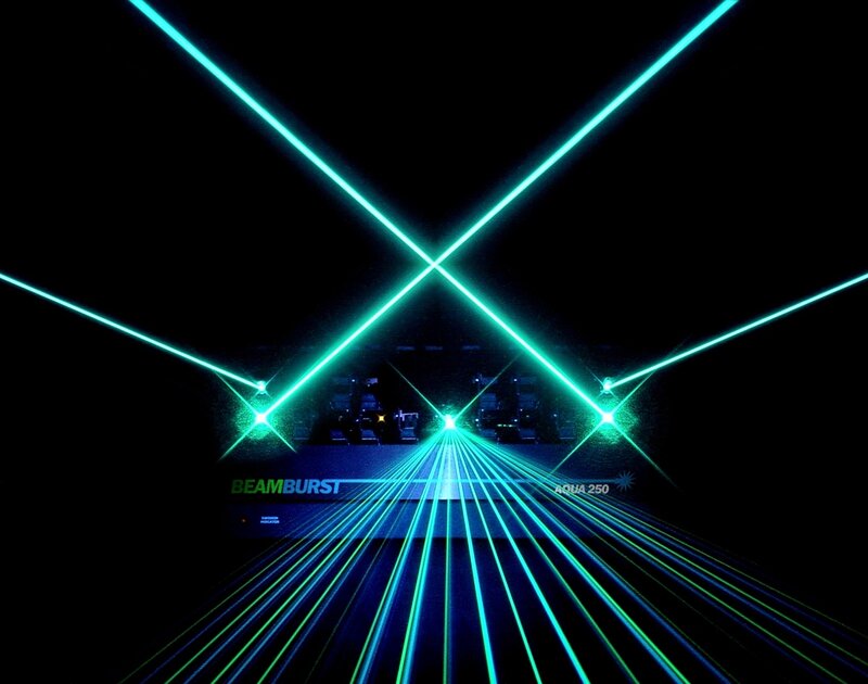 Laser Light Show — Green