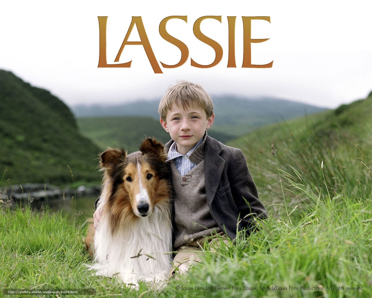 Lassie movie poster