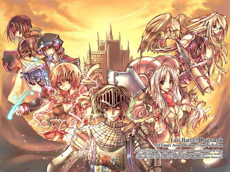 Last Battle!! Ragnarok characters