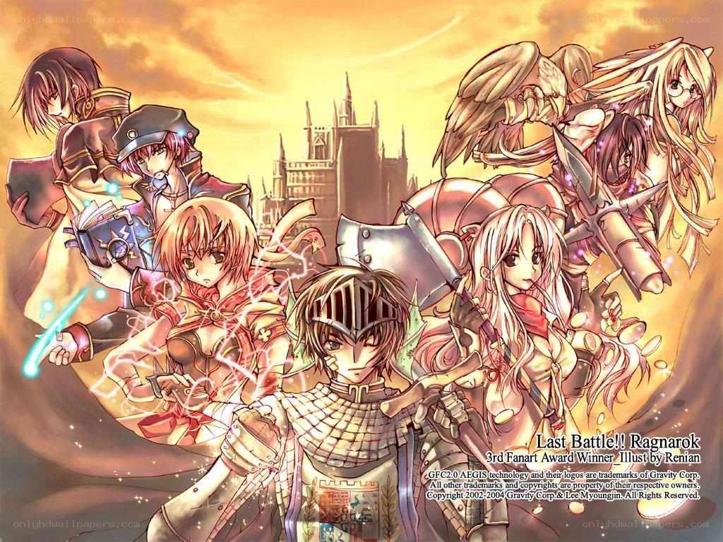 Last Battle!! Ragnarok characters