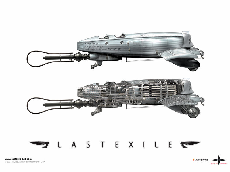 Last Exile aircraft concept art