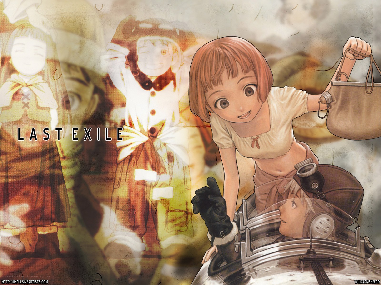 Last Exile anime artwork