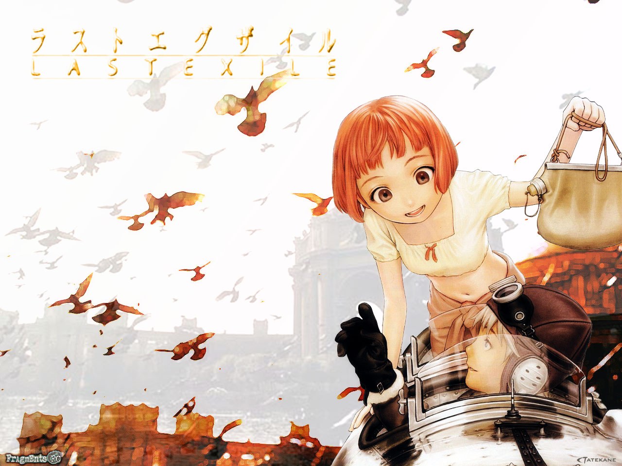 Last Exile anime artwork
