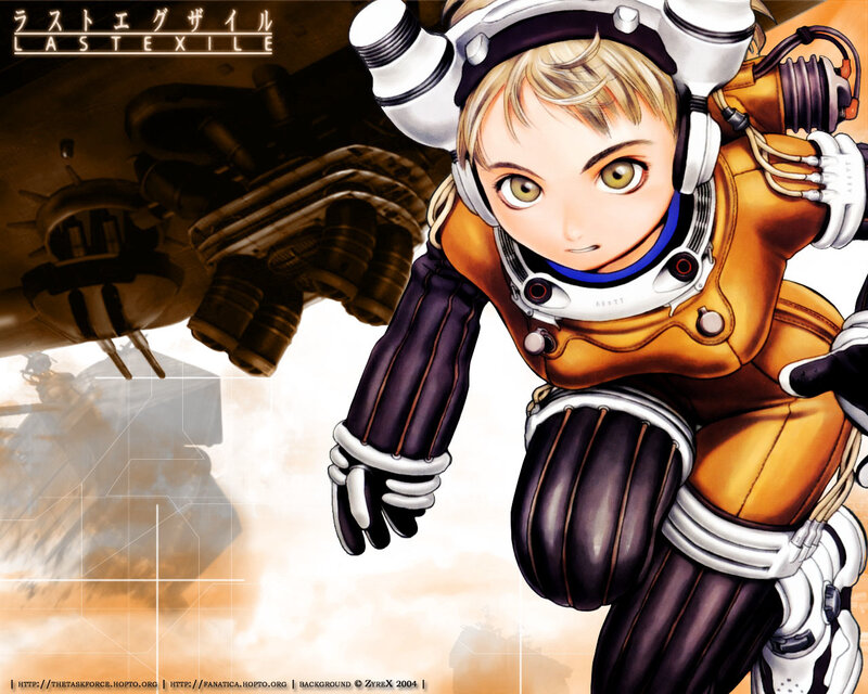 Last Exile anime character artwork