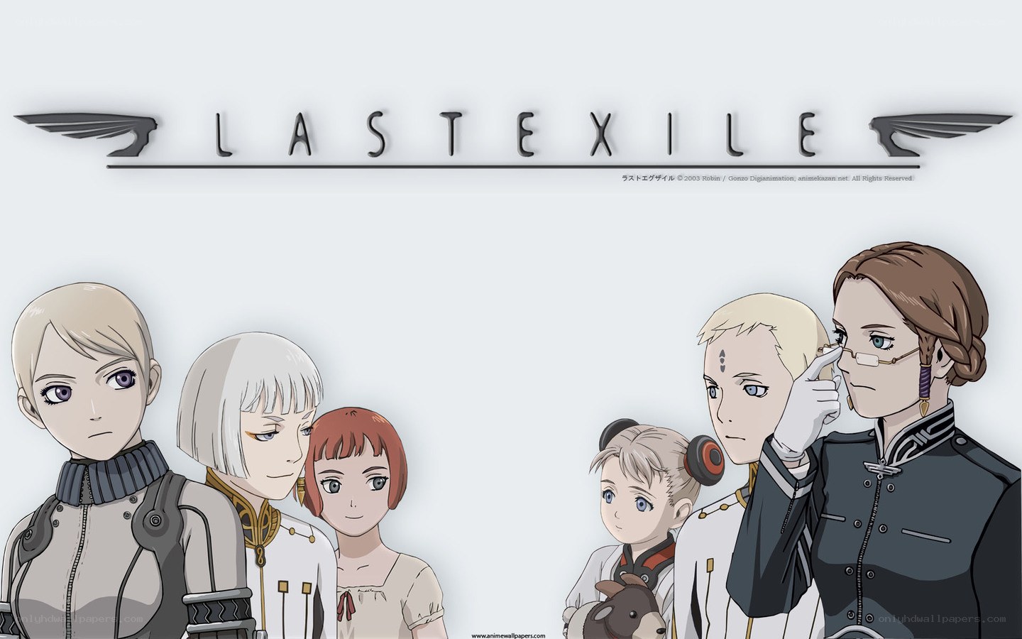 Last Exile anime character group