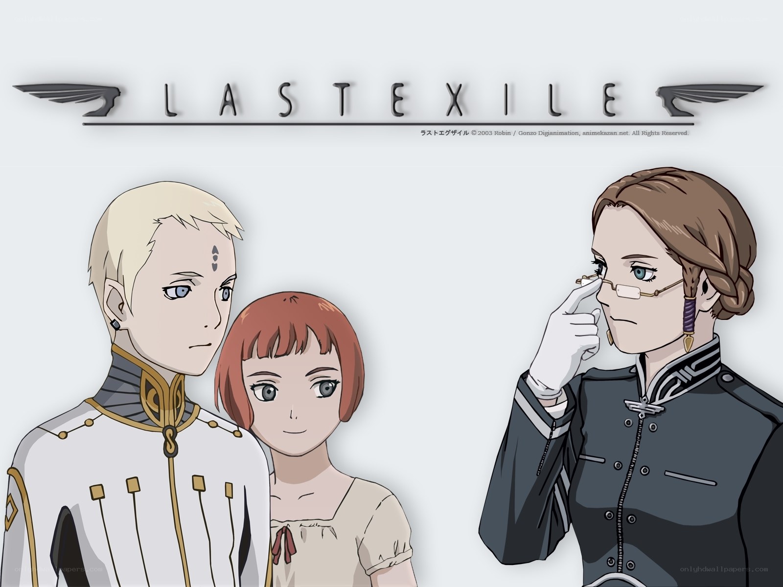 Last Exile anime characters