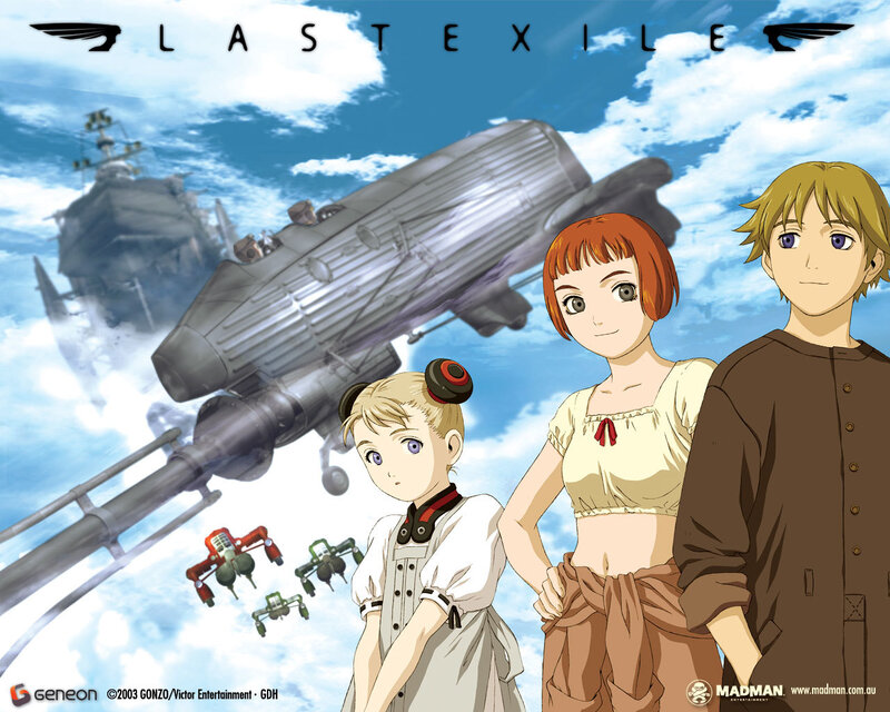 Last Exile anime promotional art
