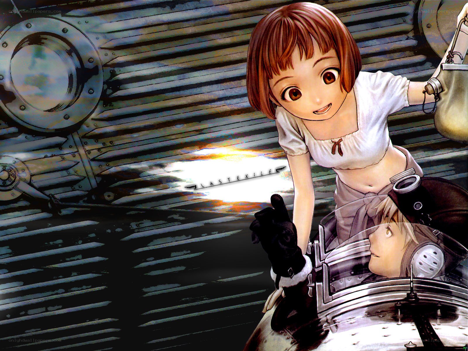 Last Exile anime scene