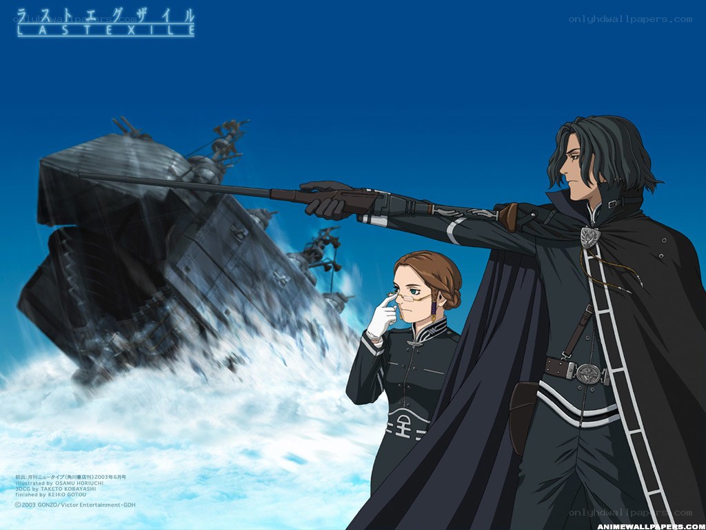 Last Exile anime scene