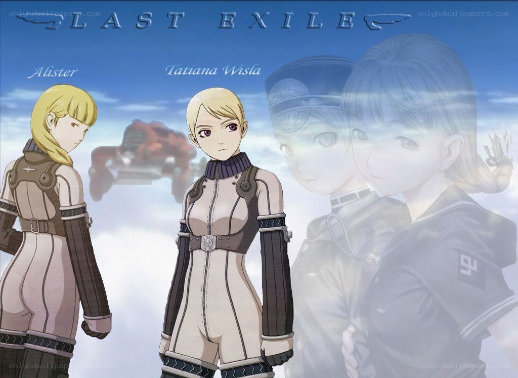Last Exile character art