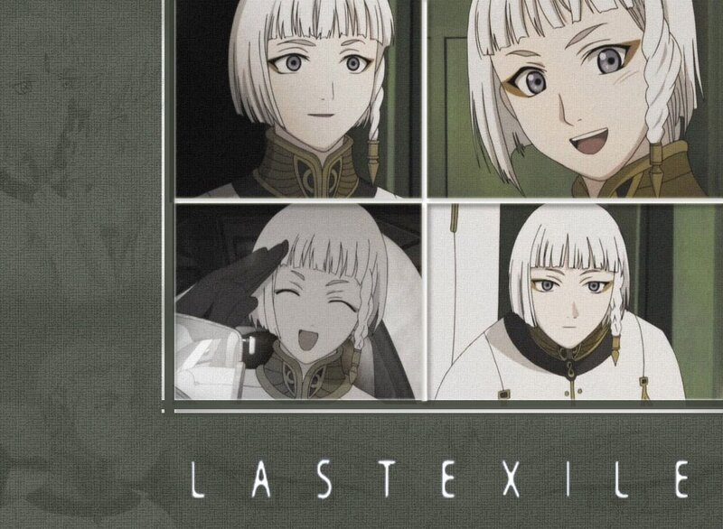 Last Exile character collage