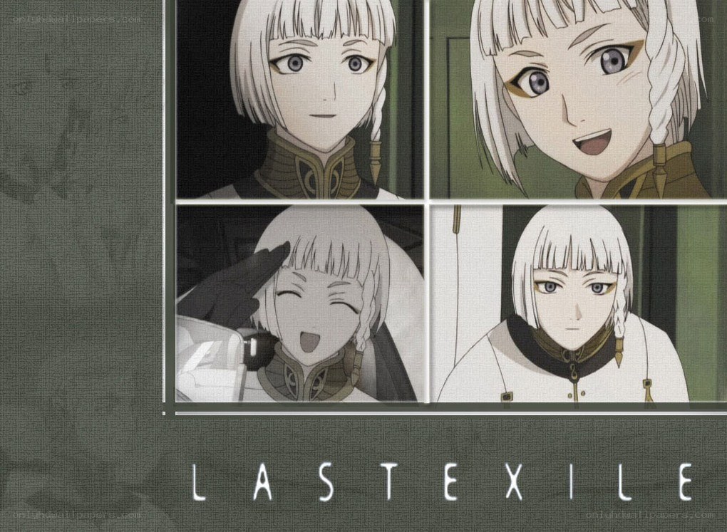 Last Exile character collage