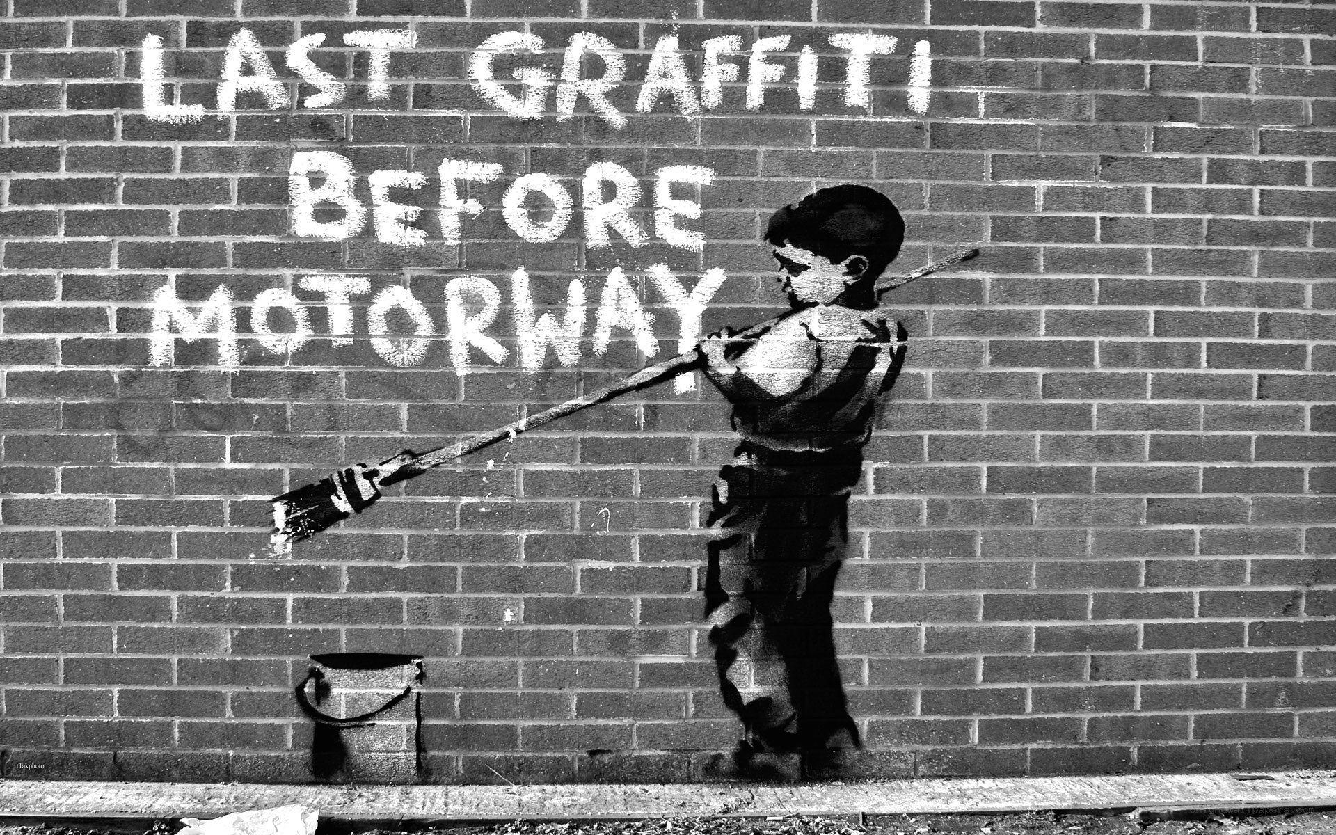 Last Graffiti Before Motorway