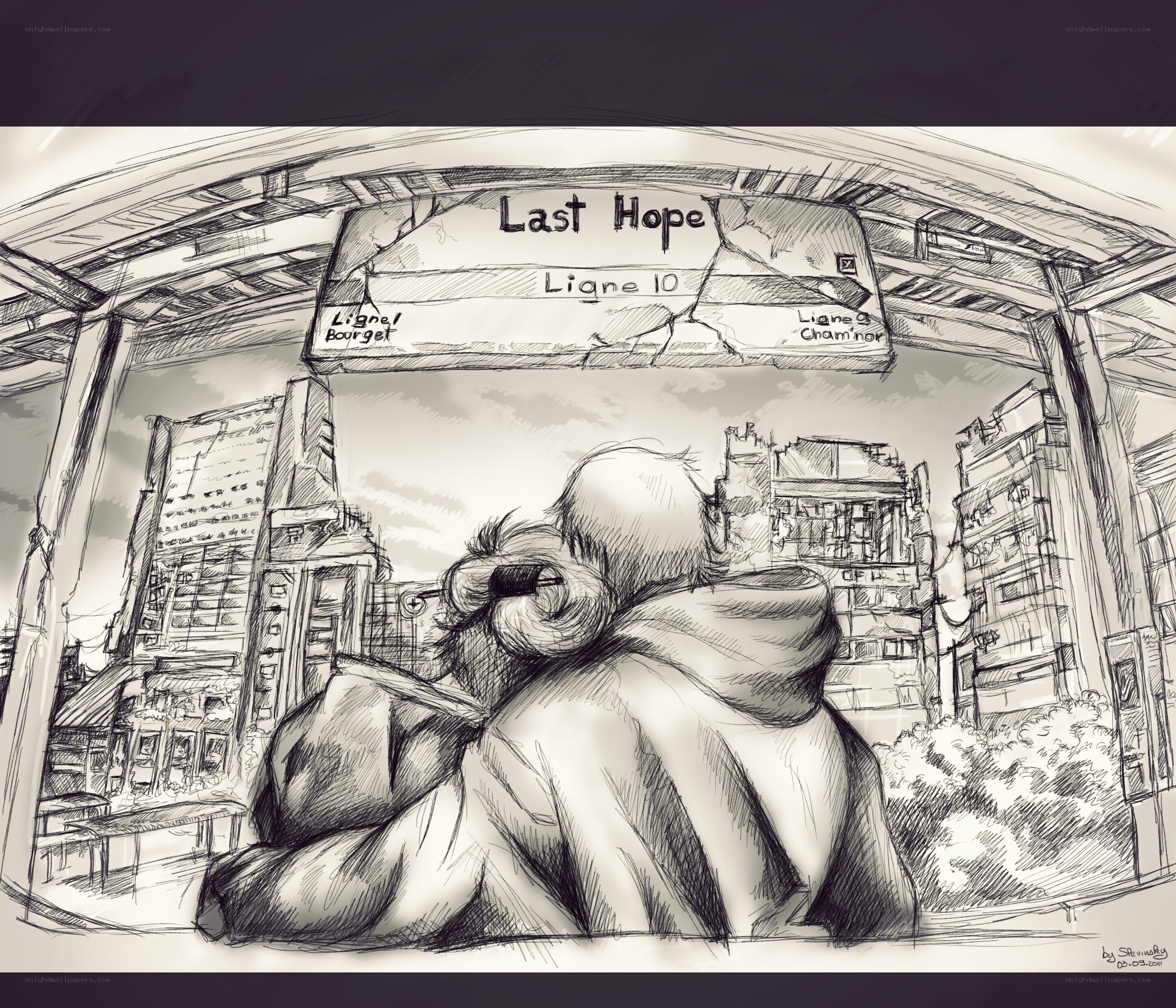Last Hope train station