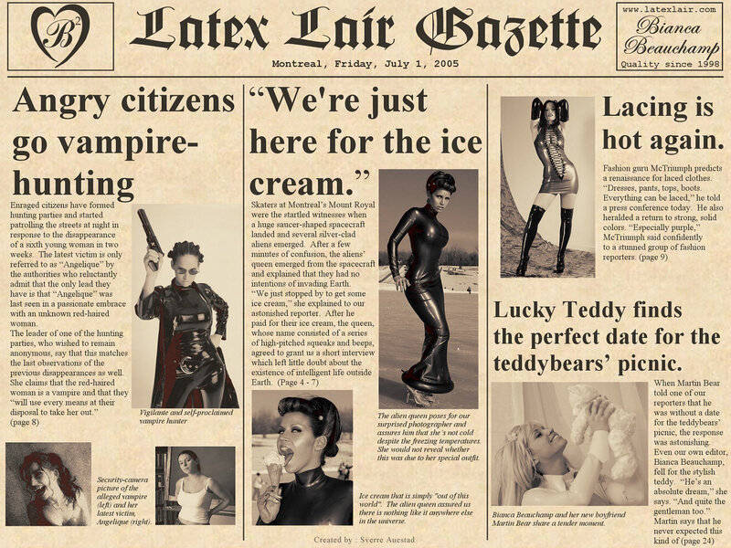 Latex Lair Gazette