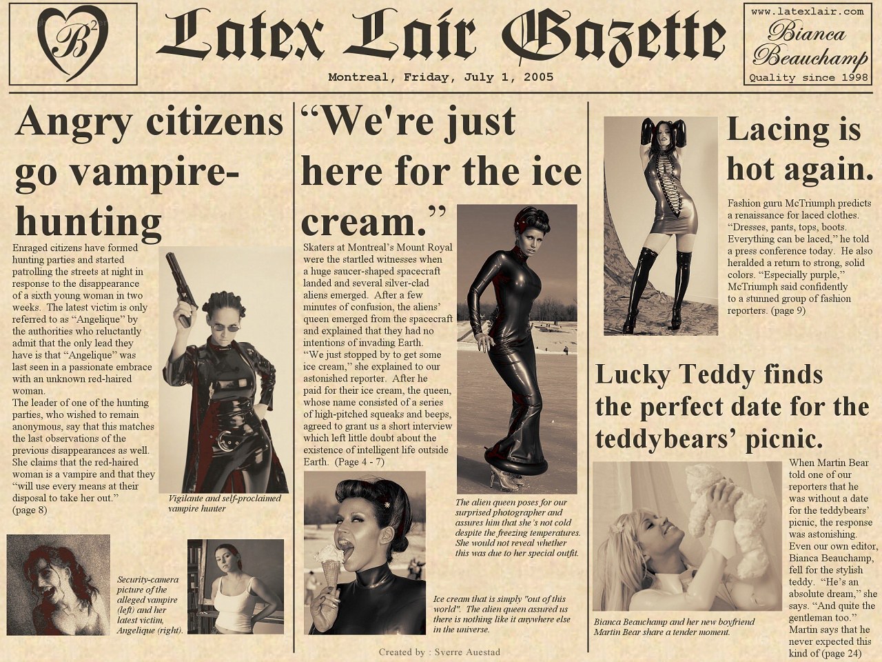 Latex Lair Gazette