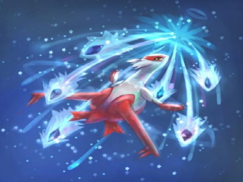 Latias in Starry Space