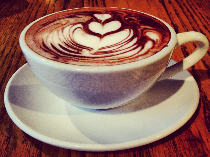 Latte Art in a Cup — Brown, Calm