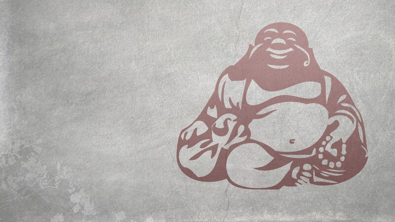 Laughing Buddha Figure