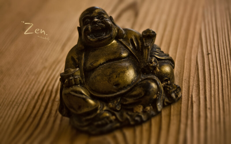 Laughing Buddha statue