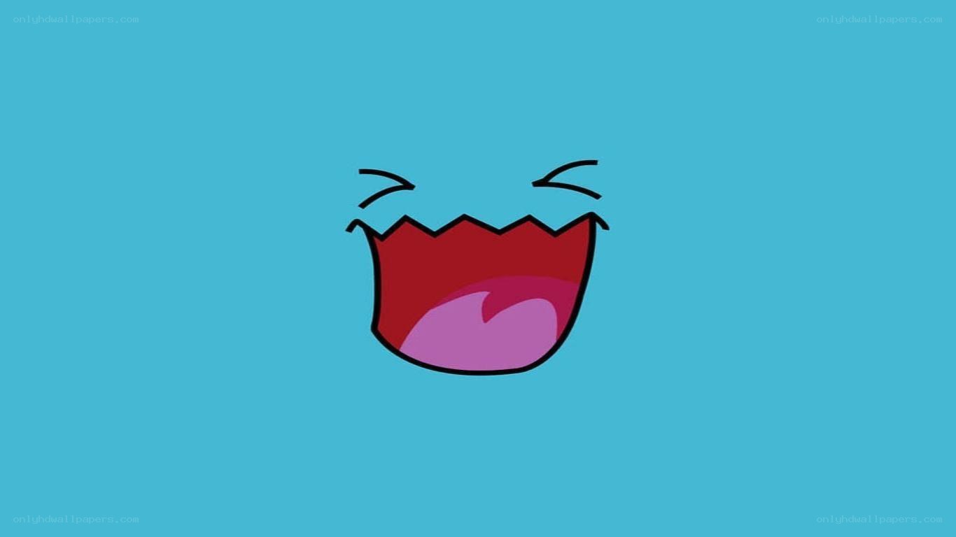 laughing mouth emoji