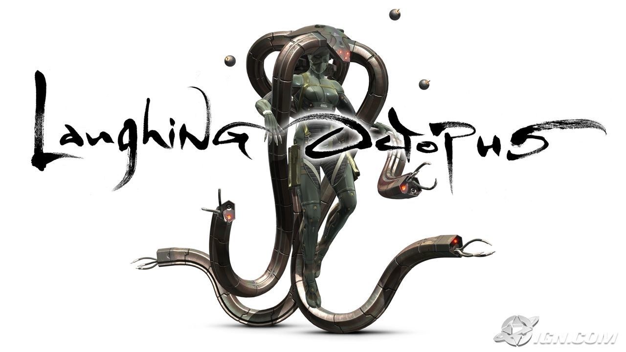 Laughing Octopus character art