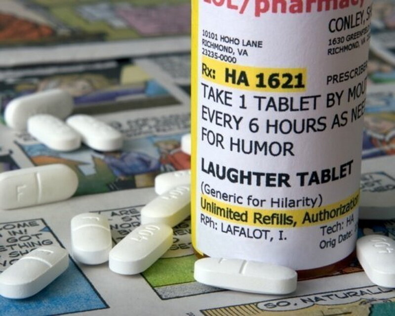 Laughter Tablet Bottle
